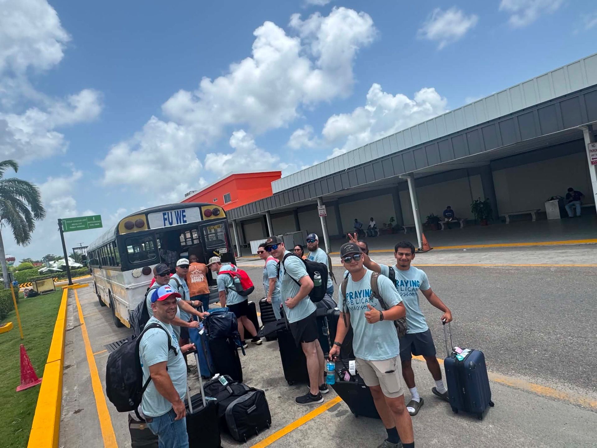 In Belize!