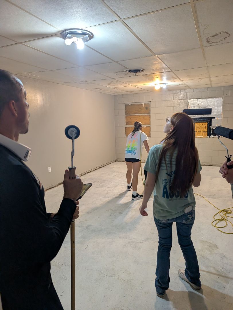 Finishing projects at Turn Church