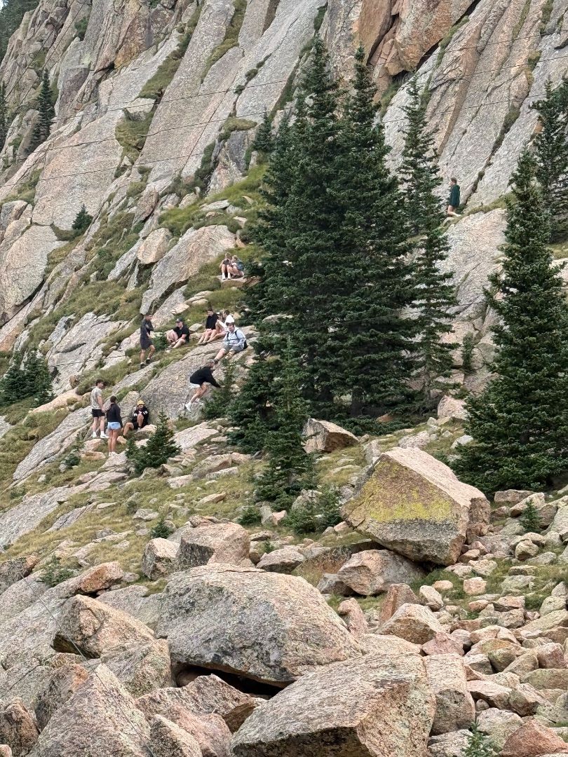 A little mountain climbing 