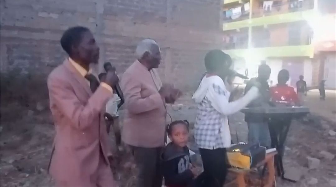 The Host Pastor playing his party!