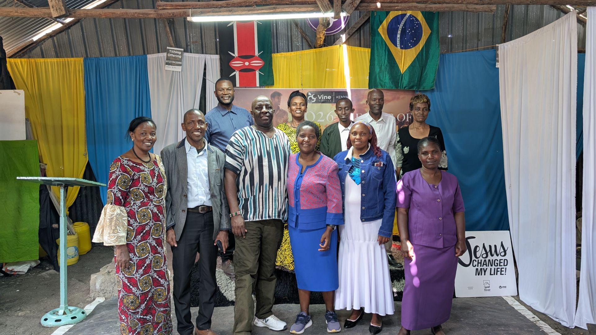 The entire Ministry Team 