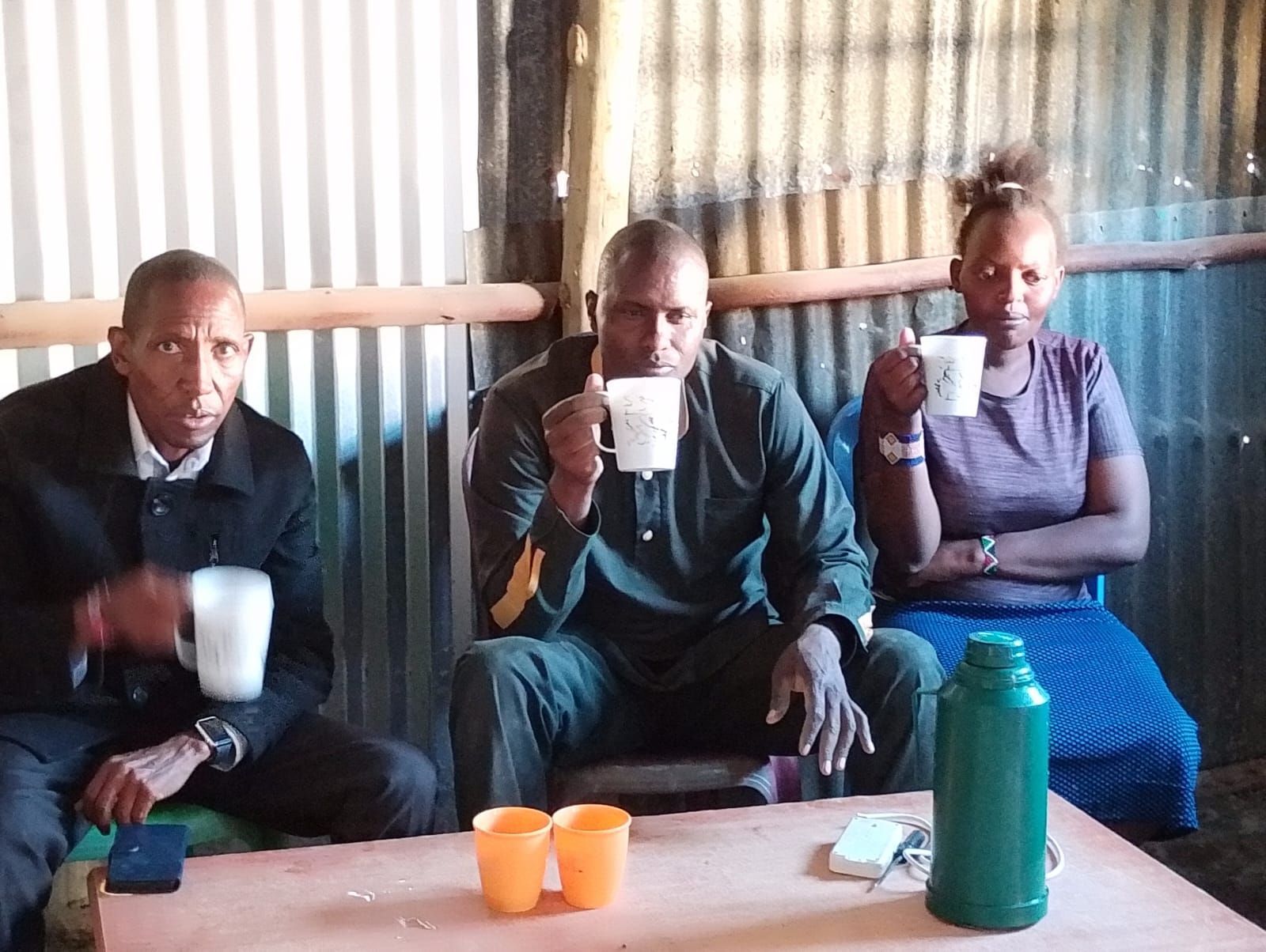 Sharing a cup of Tea!