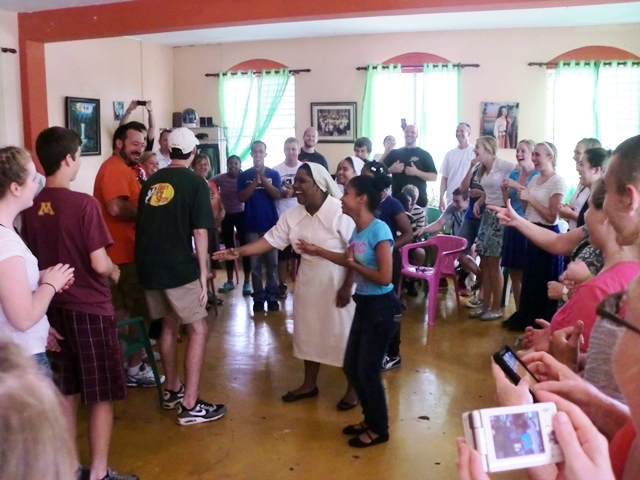 Group at Children's Home