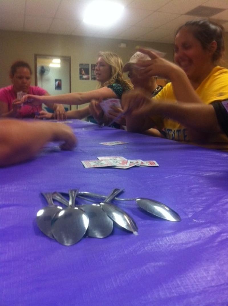 Playing Spoons