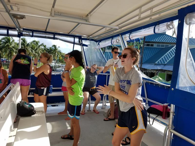 Dancing on the Boat 