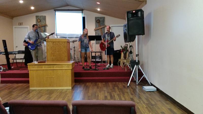 Worship at Erie Baptist Church