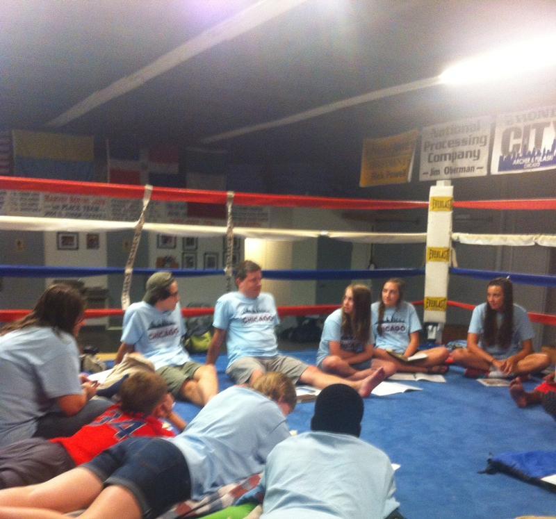 Meeting in the Boxing Ring