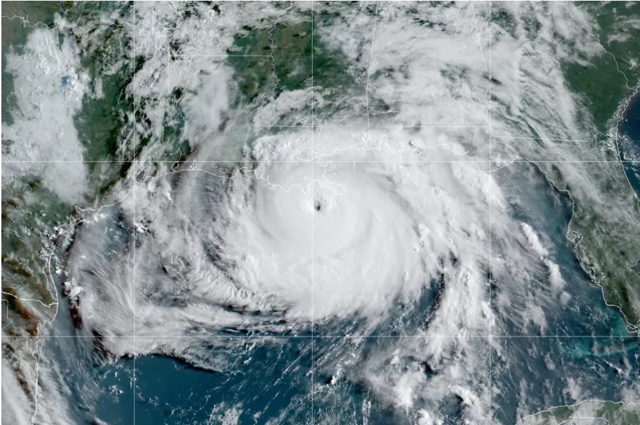 Ida Making Landfall